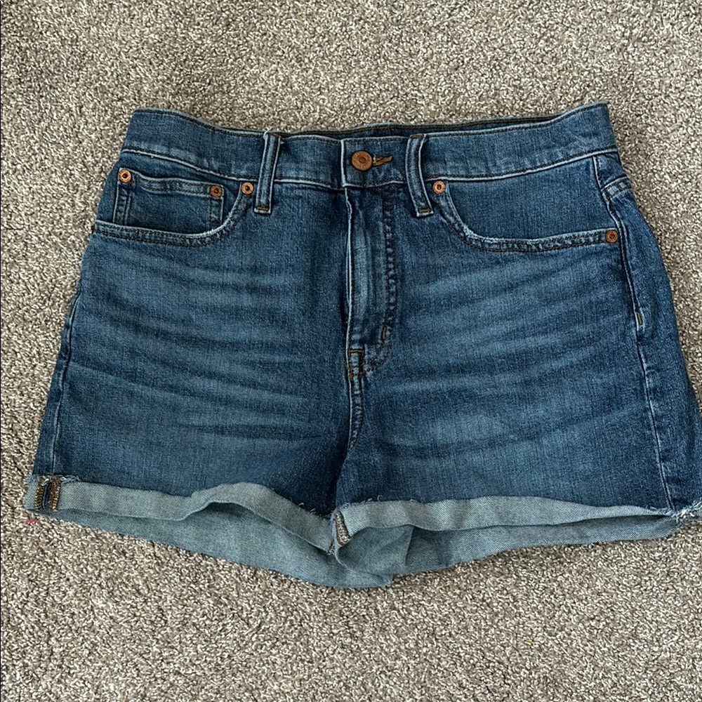 J. Crew Classic Jean short with Cuffed Hem